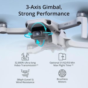 DJI Mini 4K Drone: Beginner 4K Camera Drone Under 249g - Image 3
