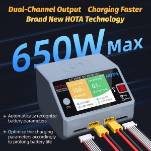 HOTA D6 Pro Dual Battery Charger - Image 7