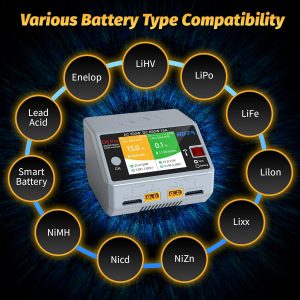 HOTA D6 Pro Dual Battery Charger - Image 3