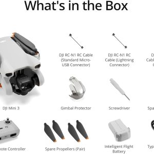 DJI Mini 3 remote controller and phone mount