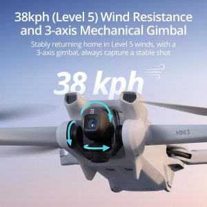 DJI Mini 3 folded compact travel drone