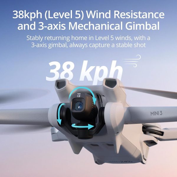 DJI Mini 3 folded compact travel drone