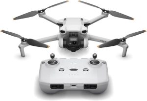 DJI Mini 3 drone with remote controller