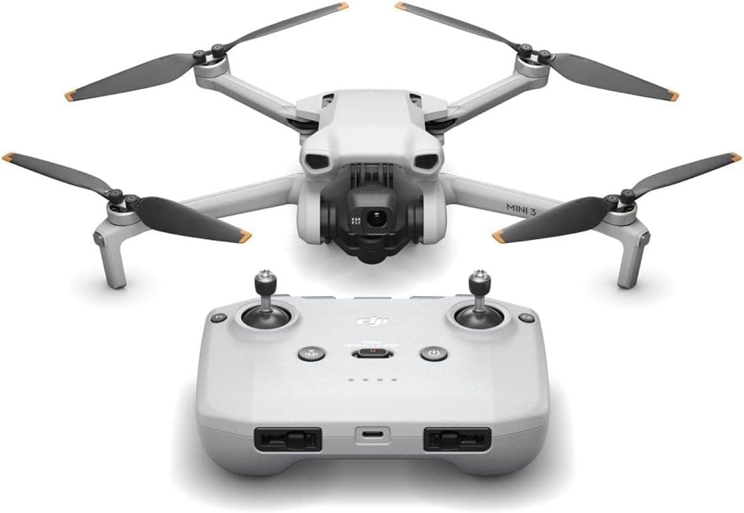 DJI Mini 3 drone with remote controller