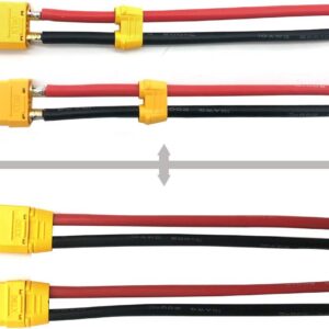 FLY RC Amass XT90H 10AWG Pigtail Set - Image 3