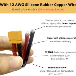 Hiteuoms Amass XT60 12AWG Pigtail Set - Image 4