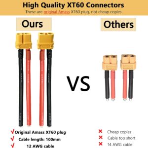 Hiteuoms Amass XT60 12AWG Pigtail Set - Image 5